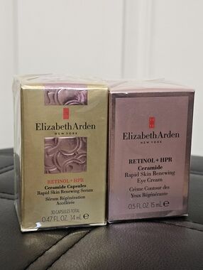 Elizabeth Arden Retinol + HPR Ceramide Capsules And Eye Cream